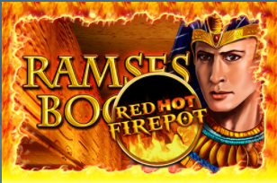 Ramses Book mit Red Hot Firepot bei Sunmaker